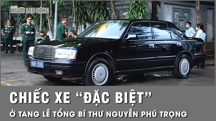 Chiếc xe Toyota “đặc biệt” xuất hiện ở tang lễ Tổng Bí thư Nguyễn Phú Trọng | Thời sự