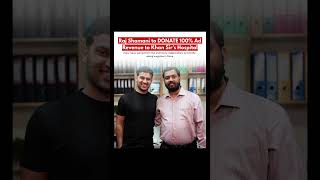 Raj Shamani Donates 100% Ad Revenue 😳#viral #rajshamani #podcast #khansir #india #inspiration #news
