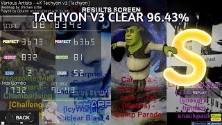 TACHYON V3 CLEAR 96.43% (paused)