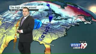 Expect a gradual warming trend through the weekend with no rain