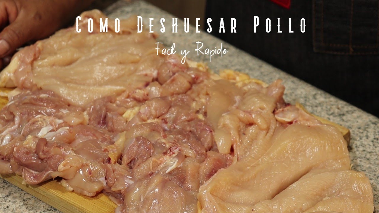 COMO DESHUESAR POLLO PARA ENRROLLADO I Fácil y Rápido I