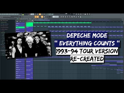 Depeche Mode '' Everything Counts ''1993 -94 Devotional Tour