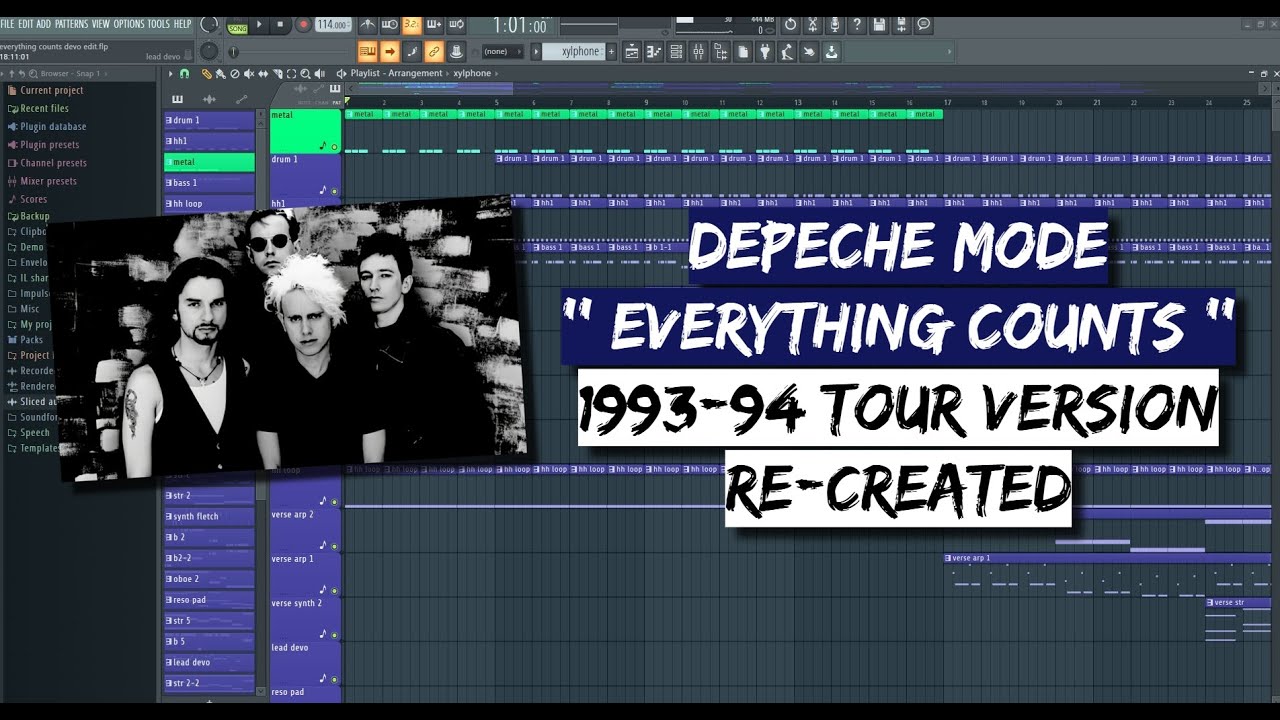 Depeche Mode '' Everything Counts ''1993 -94 Devotional Tour