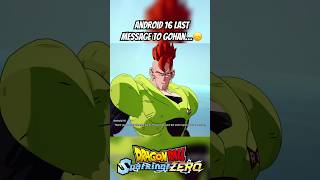 Android 16 Has One More Message For Gohan