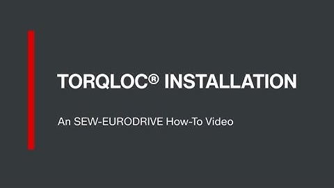 How to Install TorqLoc® Shaft System