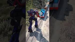 Gta V Transformers Saving Franklin From Thomas The Train