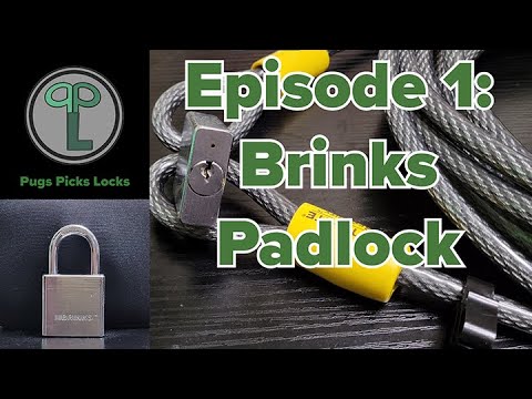 Ep:1 - Brinks Padlock - Spool Pins?  No Problem!