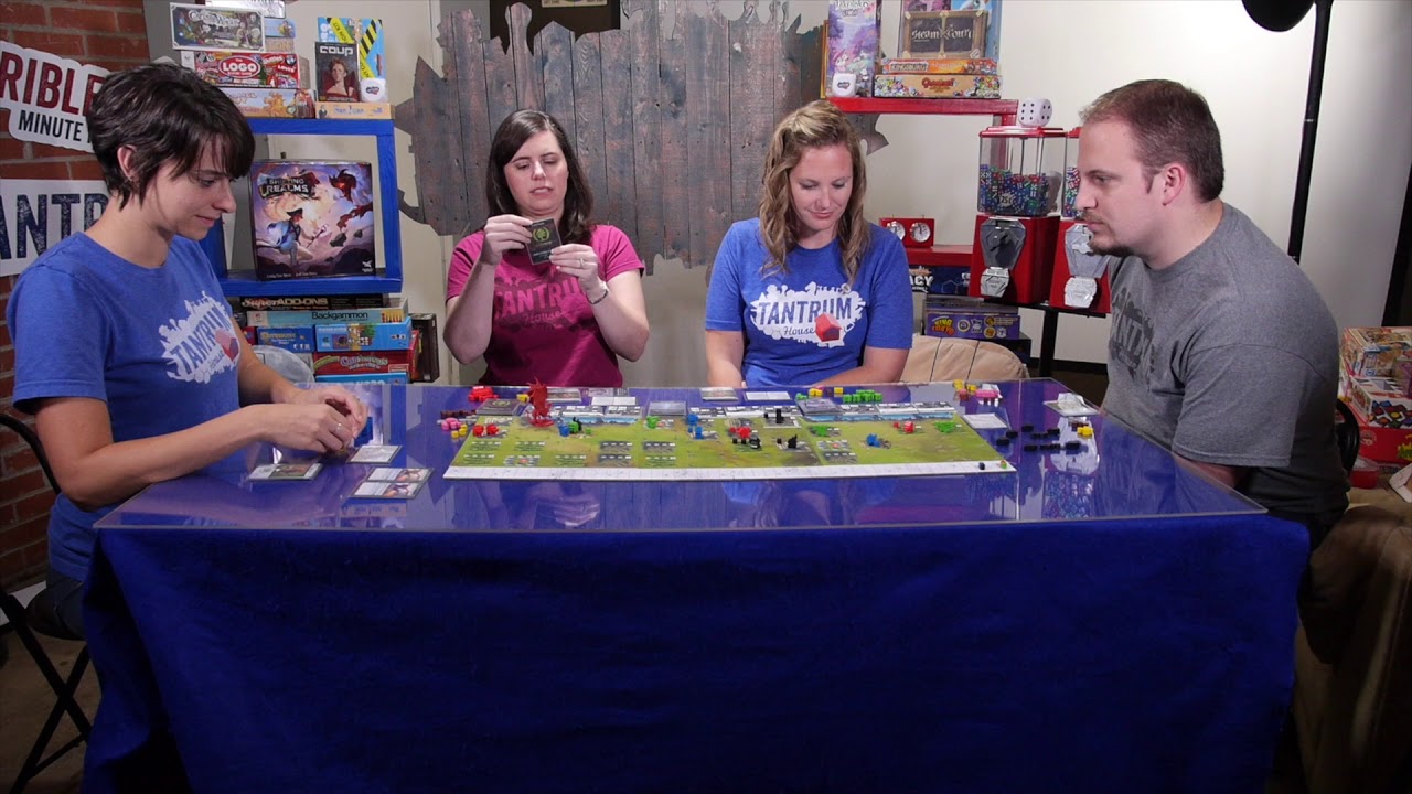 Playthru of Shifting Realms Board Game