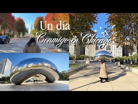 Un día conmigo viviendo el otoño 🍁| Millenium park 