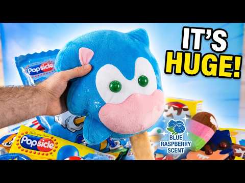 Giant Sonic Popsicle Plush