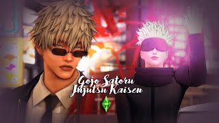 Create a Sim   cinematic [Gojo Satoru Jujutsu Kaisen] 🤍/ Sims 4 / CC Haul