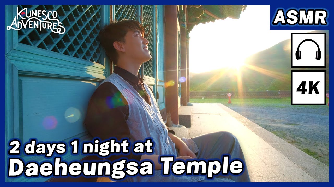 [K-UNESCO Adventures 2022] Following a Monk’s Routine | 4K ASMR