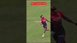 Virat Kohli Catching Drills #shorts #rcb #ipl