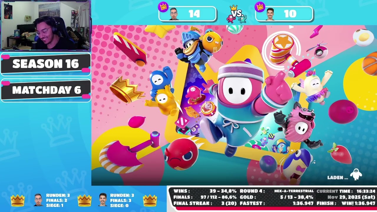 FALL GUYS WORLD CHAMPIONSHIP - SEASON 16 - MD6