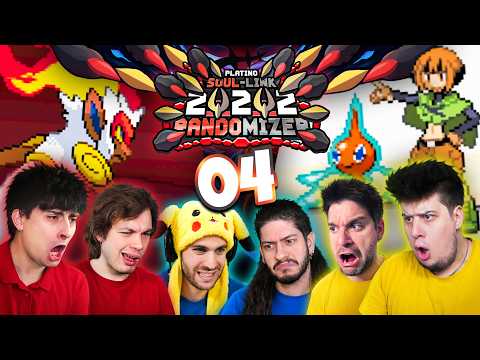 FEDERIC MAKES PARDINI QUIT! - Pokemon Platinum Soul Link 2v2v2 Randomizer - #4