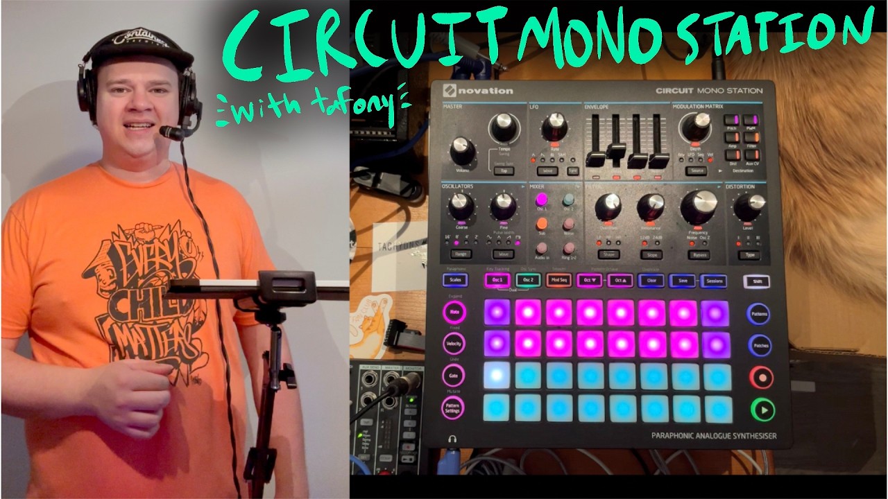Novation Circuit Mono Station Review - YouTube