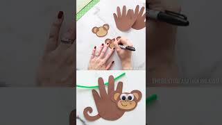 monkey handprint