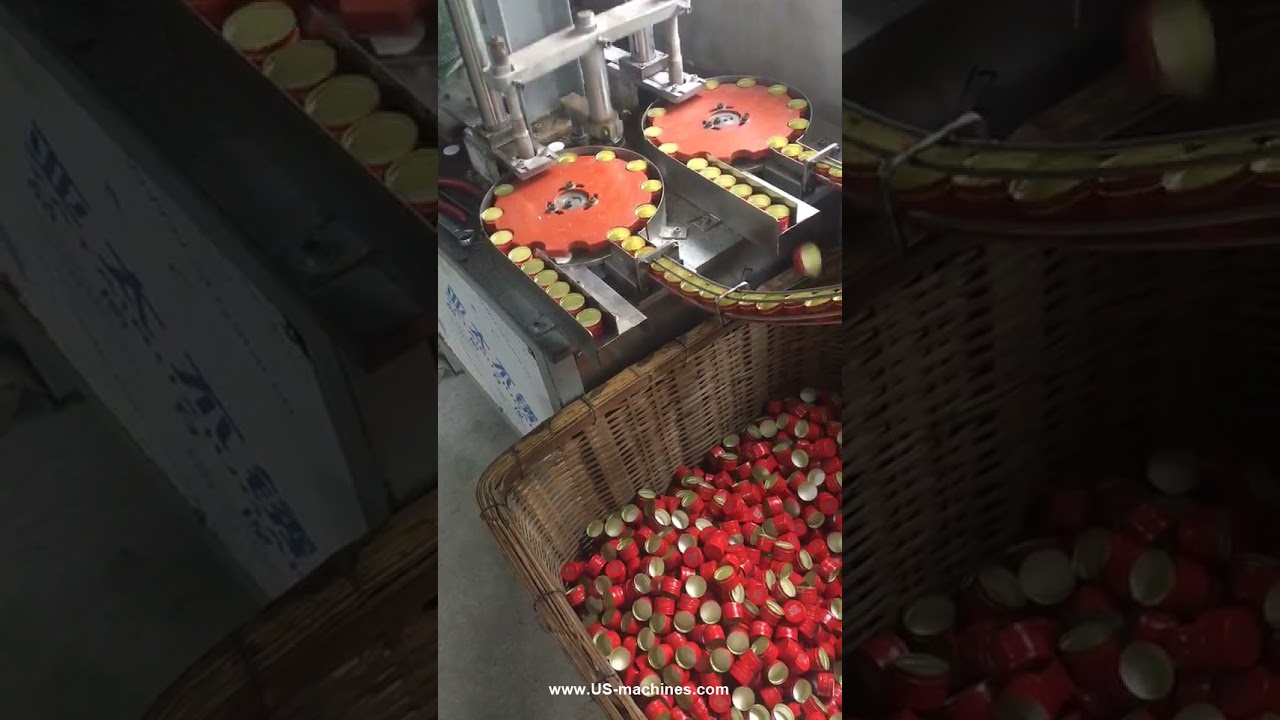 Bottle aluminum cap wadding machine lining equipment