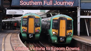 Southern Full Journey: London Victoria to Epsom Downs