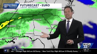 Umbrella ready...tracking rain chances for Southeast Georgia, Lowcountry