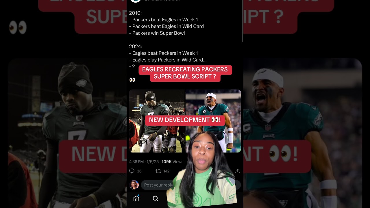 Eagles Super Bowl script UPDATED 👀