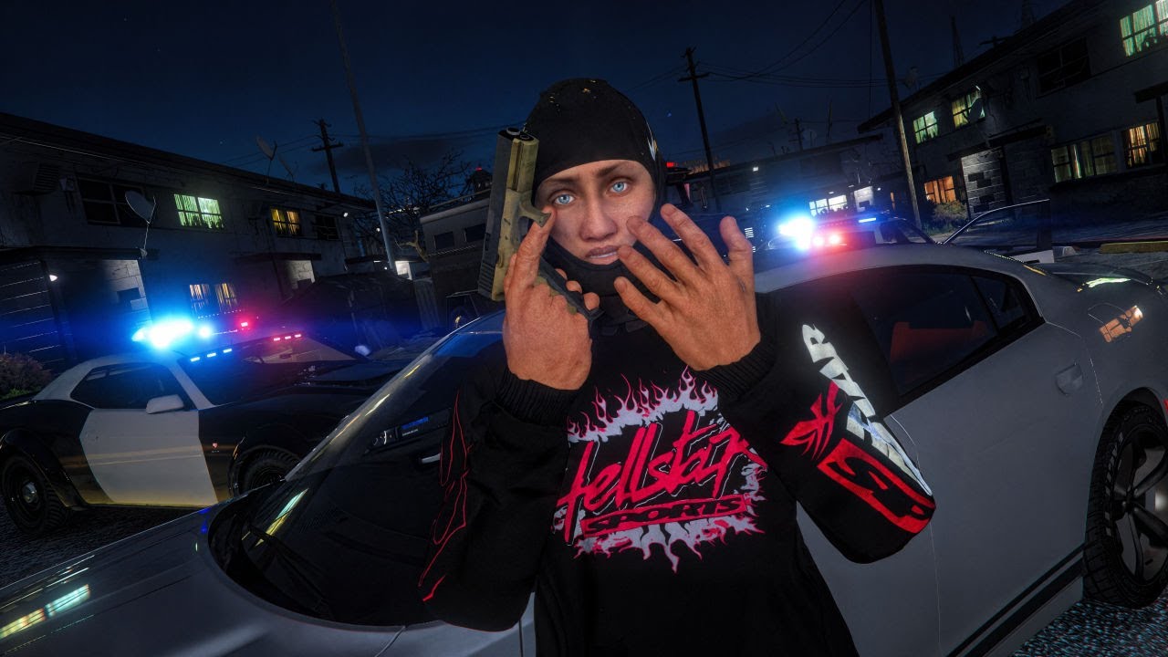 The COPS RAIDED my HOOD so I LEFT BODIES BEHIND in GTA 5 RP!