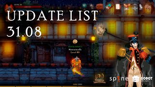 Esgrima Insurrection Update List 31.08