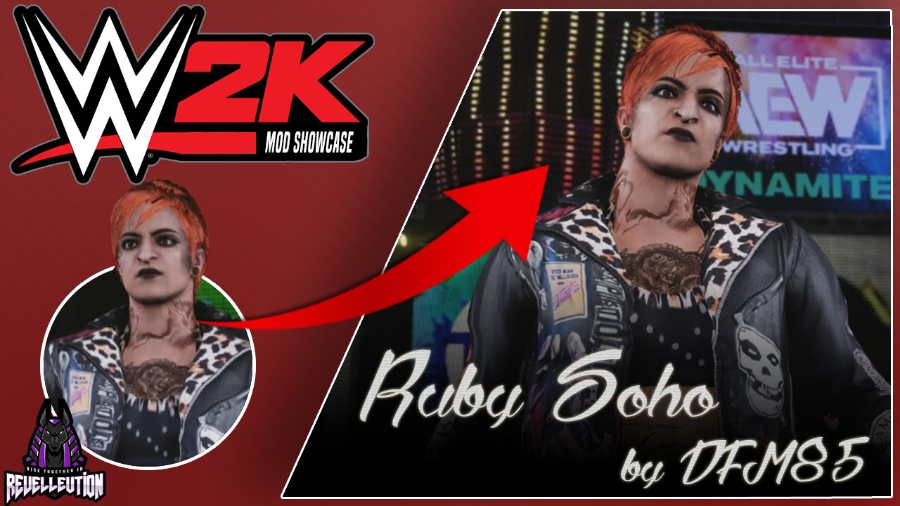 WWE 2K Mod Showcase: Ruby Soho (Ruby Riott) Mod Update! 