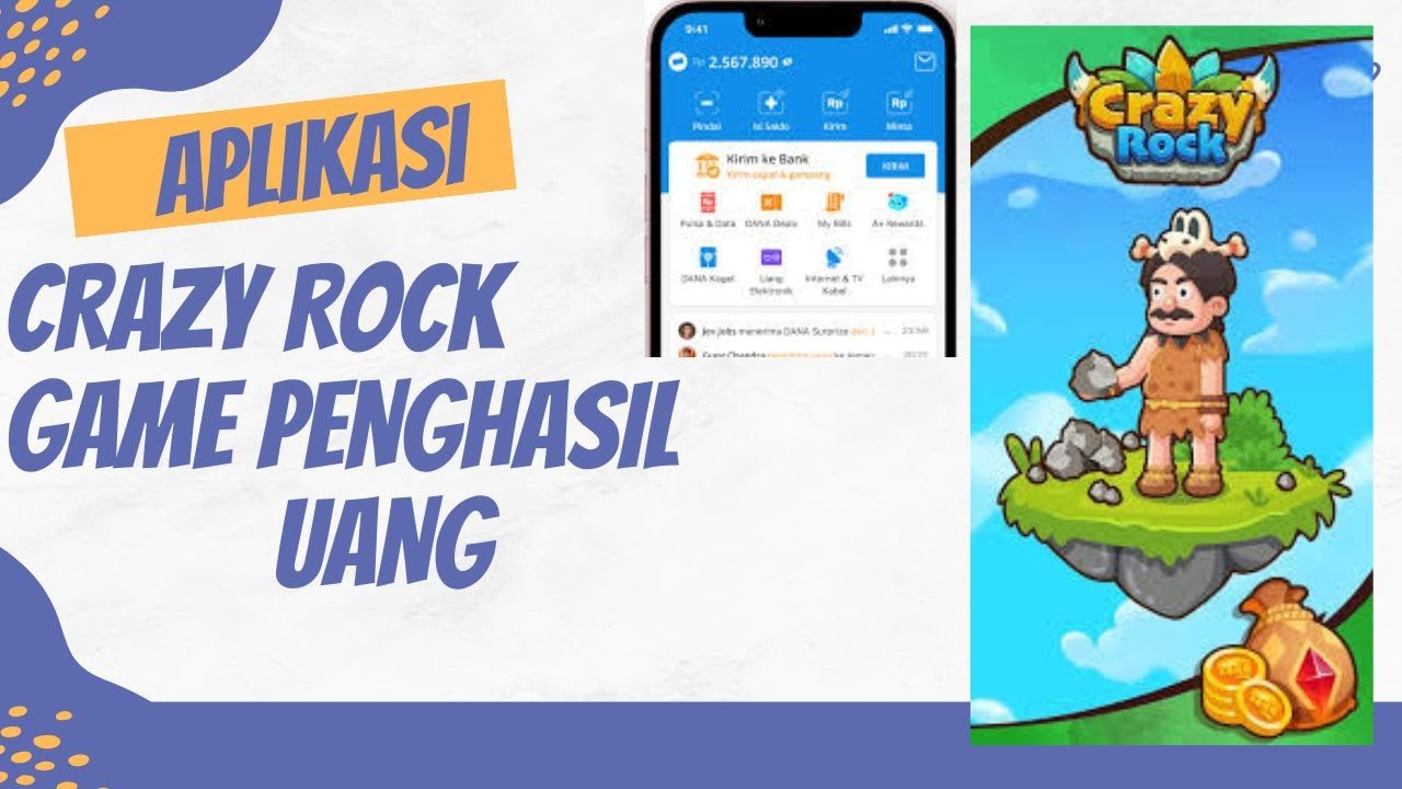 GAME PENGHASIL UANG CRAZY ROCK