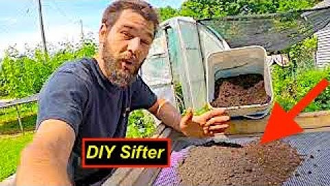 Why We Sift Our Compost, Sometimes - & DIY Compost Sieve That Lasts