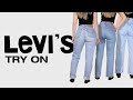 LEVIS TRY ON - new (old) in! 550, ribcage & high loose :-)