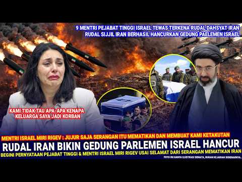 🔴 9 PEJABAT TINGGI ISRAEL TEWAS !! Mentri Israel Yang Selamat MENANGIS Akui Serangan Iran Mematikan