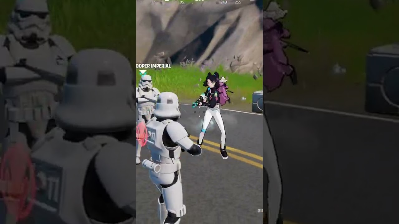 Fingindo ser um NPC no Fortnite 