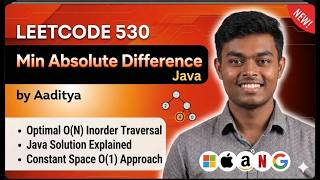 Leetcode:530 | Minimum Absolute Difference in BST - Java