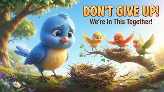The Little Bird and the Broken Nest 🐦 | Easy English Story for Beginners#english #story 