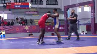 Round 1 WW - 72 kg: A. DIEDHIOU (SEN) v. A. YOUIN (CIV)