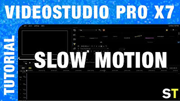 Corel VideoStudio Pro X7 - Slow Motion Tutorial