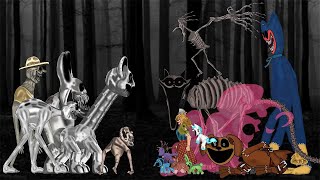 Catnap, Dogday, Miss Delight vs Zoonomaly, Smile Cat, Zookepers, Rabbit, All monster - Animation