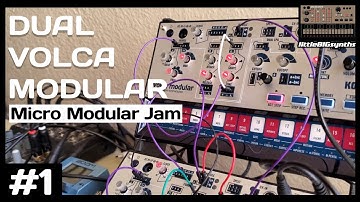 Dual Korg Volca Modular | Micro Modular Jam