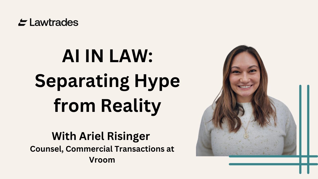 AI in Law: Separating Hype from Reality - YouTube