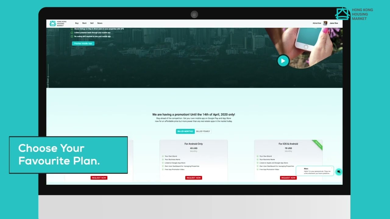 Native Real Estate Mobile APP   Hong Kong Housing Market - Housing Market Group