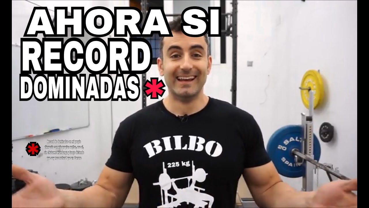 26 DOMINADAS SIN LASTRE - Lesion y final de progresion - record