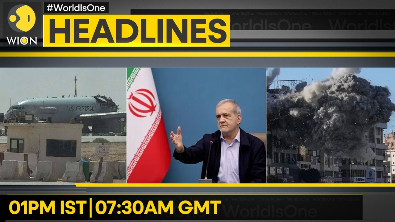 US-Iran War | Iran: Don't Expect Quick End to War | Iran Claims to Hit US Base in Jordan | Headlines