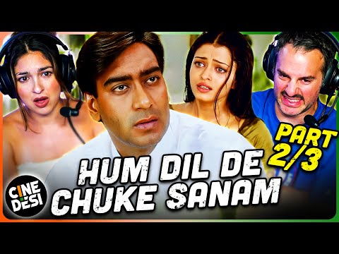 HUM DIL DE CHUKE SANAM Movie Reaction Part 2/3! | Aishwarya Rai Bachchan | Salman Khan | Ajay Devgn
