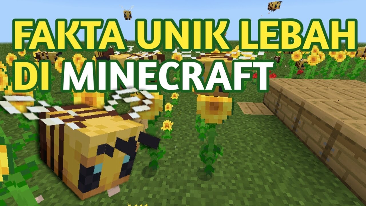 Fakta unik lebah di minecraft 