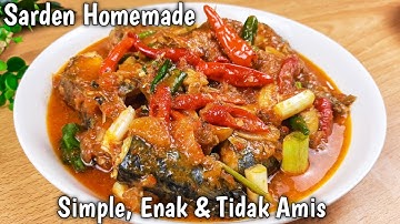 Buat Sendiri Ternyata Lebih Enak Dari Pada Yang Kalengan Cobalah ‼️ || Resep Sarden Homemade