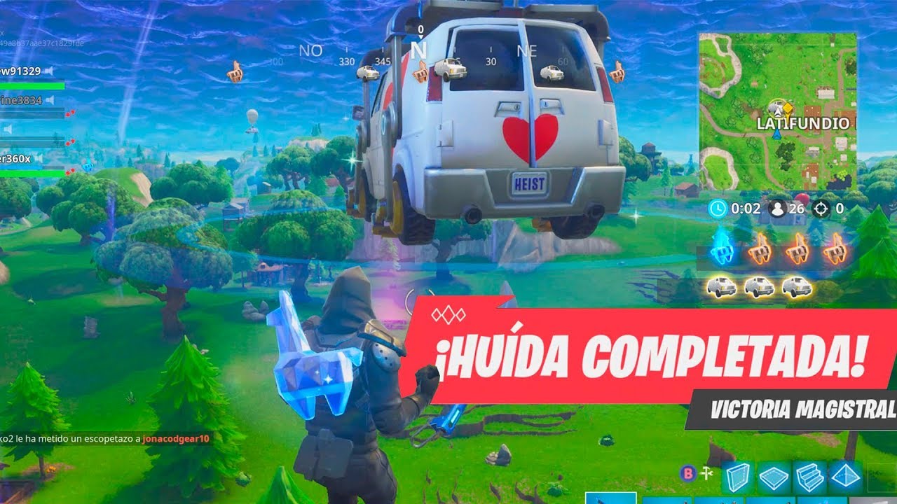 Como GANAR FÁCIL en el NUEVO MODO LA HUIDA Fortnite juegos panamericanos 2019 en vivo
