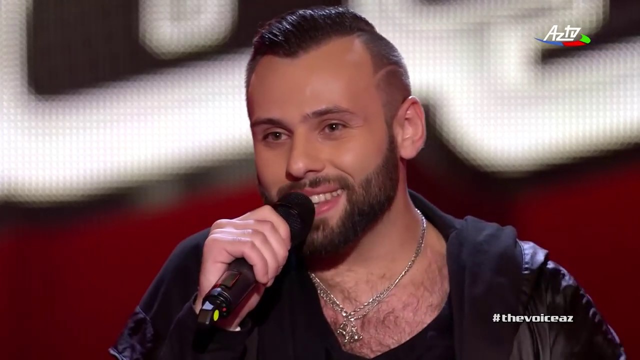 Huseyn Abdullayev Love Me Again Blind Audition The Voice of Azerbaijan ...