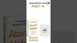 एटोमिक हैबिट्स ( Atomic habits) audio book summary hindi part of 4 #viral #youtubeshort #new