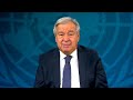 UN Chief's Address to Finance Ministers' Climate Action Coalition | United Nations